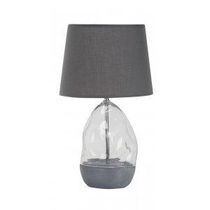 Настольная лампа со стеклянным основанием