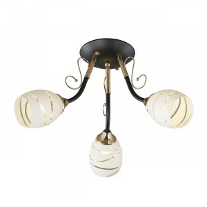 Трёхрожковая потолочная люстра «Camila»