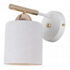 Бело-золотое настенное бра