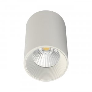 Белый 8Вт накладной потолочный светильник цилиндр 36 град 4200K «Техно»