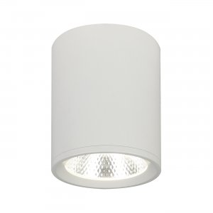 Белый 14Вт накладной потолочный светильник цилиндр 36 град 4200К «Техно»