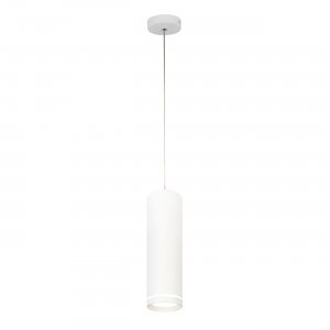 Белый подвесной светильник цилиндр 12Вт 4200К