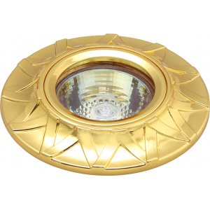 Встраиваемый светильник золотого цвета «Enna»