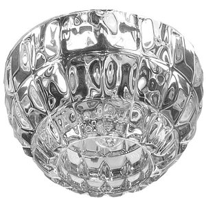 Стеклянный встраиваемый светильник «Sicilia»