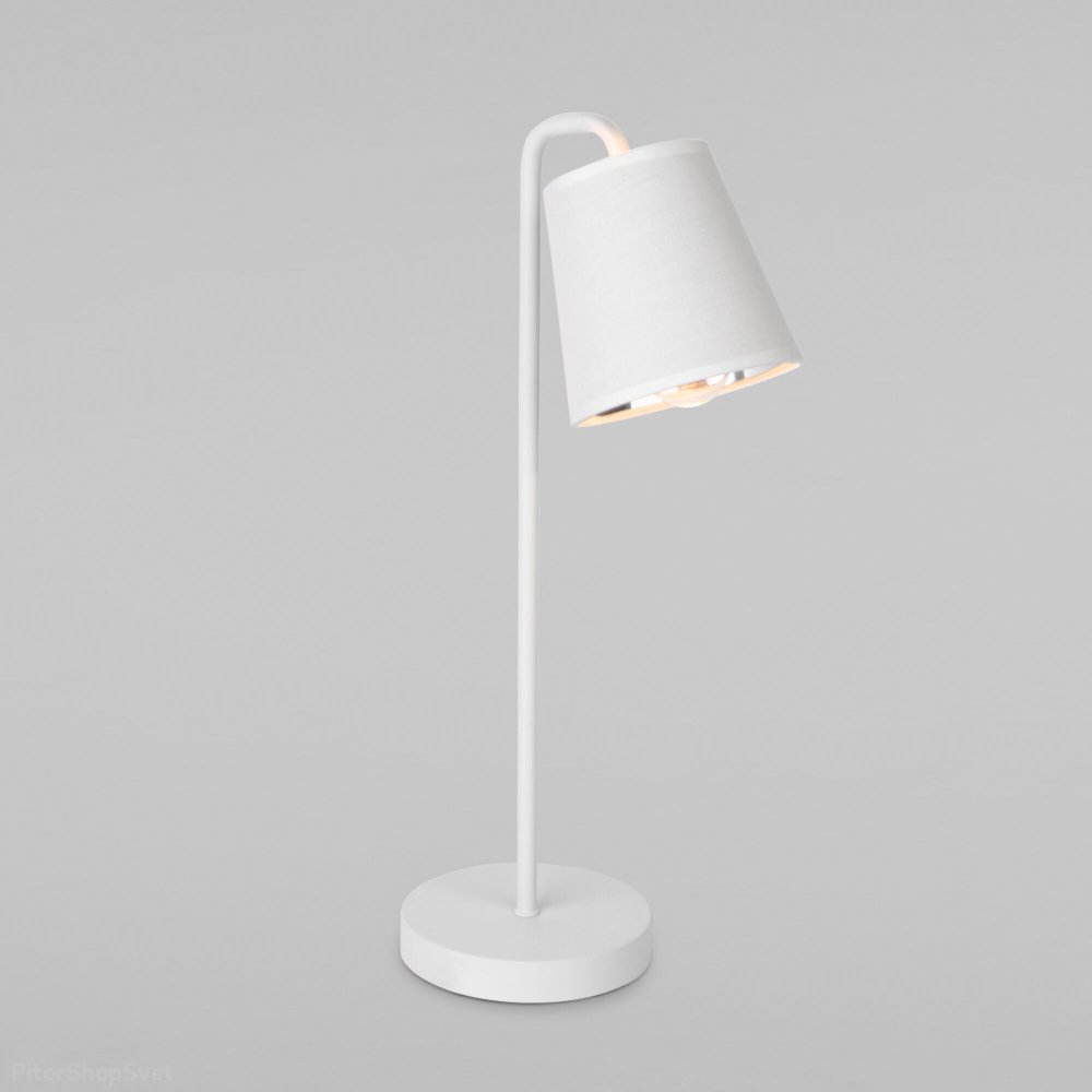 Белая настольная лампа «Montero» 01134/1 белый