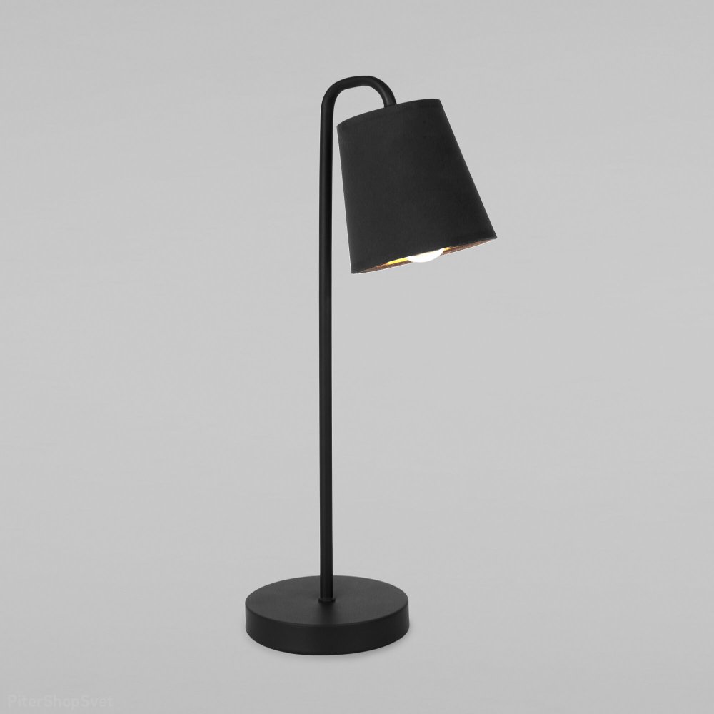 Чёрная настольная лампа «Montero» 01134/1 черный