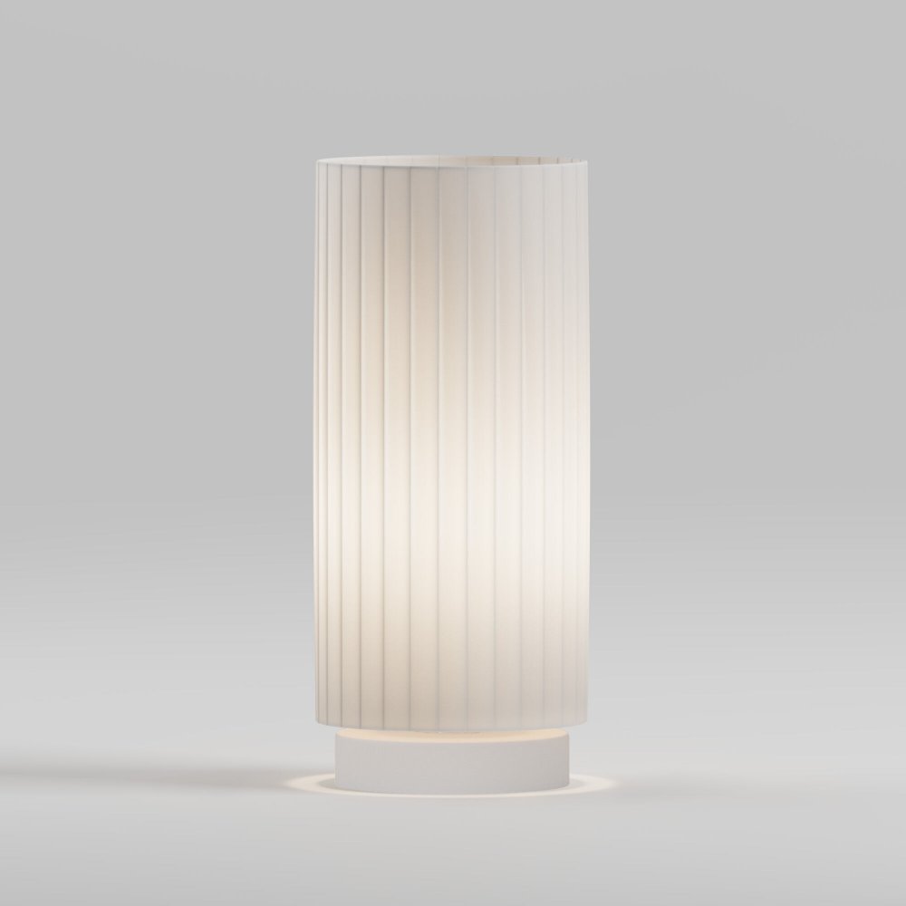 Настольный светильник цилиндр «Kreis» 101101 белый