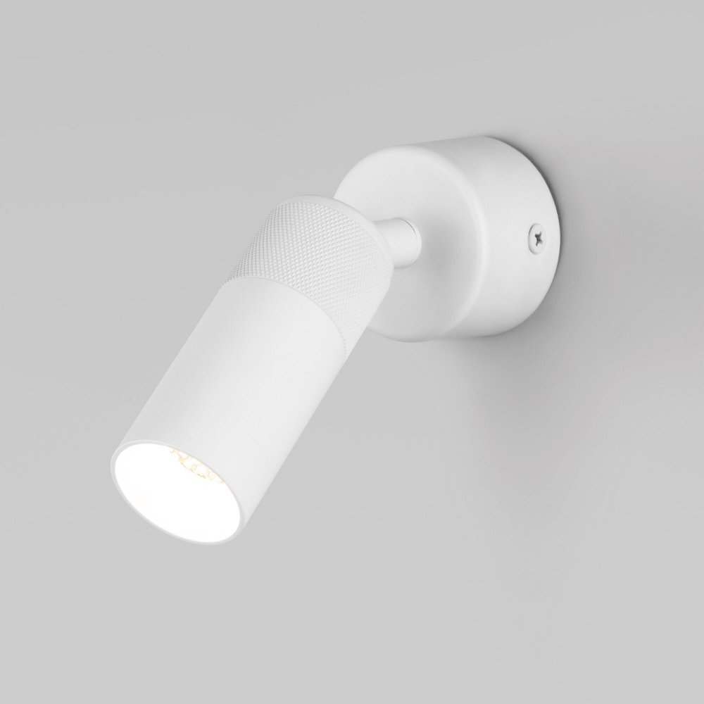 Белый поворотный светильник спот 5Вт 4200К «Riff» 20097/1 LED белый