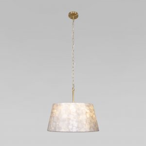 Подвесная люстра с абажуром из перламутра «Pearl»