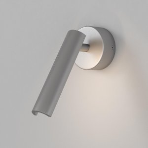 Серебристый поворотный настенный светильник для подсветки «Tint»