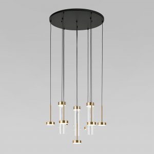 Светильник с подвесами на круглом основании 50Вт 4000К «Quarzo»