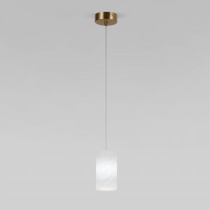 Подвесной светильник с плафоном из испанского алебастра «Marba»