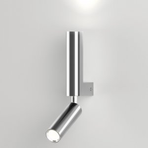 Хромированный настенный поворотный светильник подсветка 6Вт 4200К «Pitch»