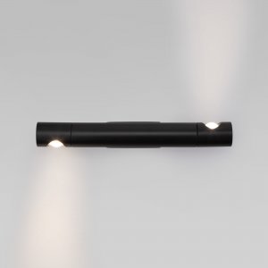 Чёрный поворотный настенный светильник подсветка 6Вт 4000К «Tybee»