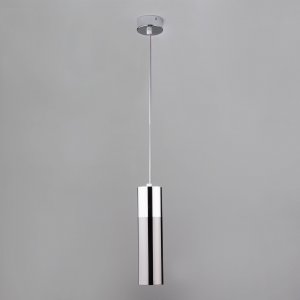 Светодиодный подвесной светильник «Double Topper» 50135/1 LED хром/черный жемчуг