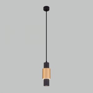 Светодиодный подвесной светильник 13Вт 4200К «Bento» черный/матовое золото