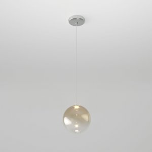 Подвесной светильник янтарный шар Ø15см 1Вт 4200К «Wonder»