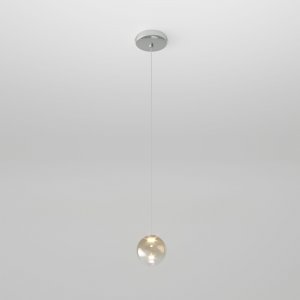 Подвесной светильник янтарный шар Ø8см 1Вт 4200К «Wonder»