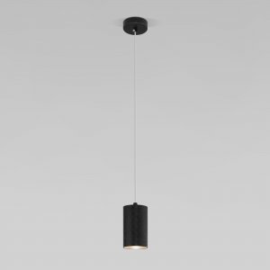 Чёрный подвесной светильник цилиндр 7Вт 4200К «Bonaldo»