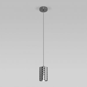 Хромированный подвесной светильник цилиндр 7Вт 4200К «Bonaldo»