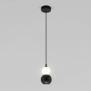 Подвесной светильник шары, GU10+LED, чёрный «Polar»