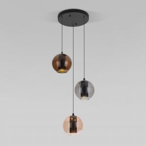 подвесной светильник с шарами на круглом основании «Cobble»