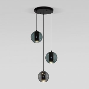 подвесной светильник с шарами на круглом основании «Cobble»
