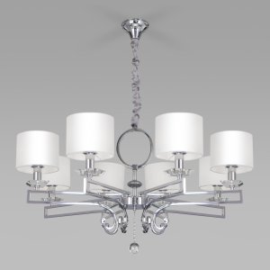 Восьмирожковая подвесная люстра «Ariana»