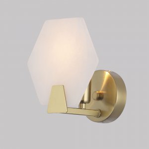 Настенный светильник с пластиной из искусственного камня «Marble»