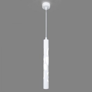 Белый подвесной светильник цилиндр 12Вт 4200К