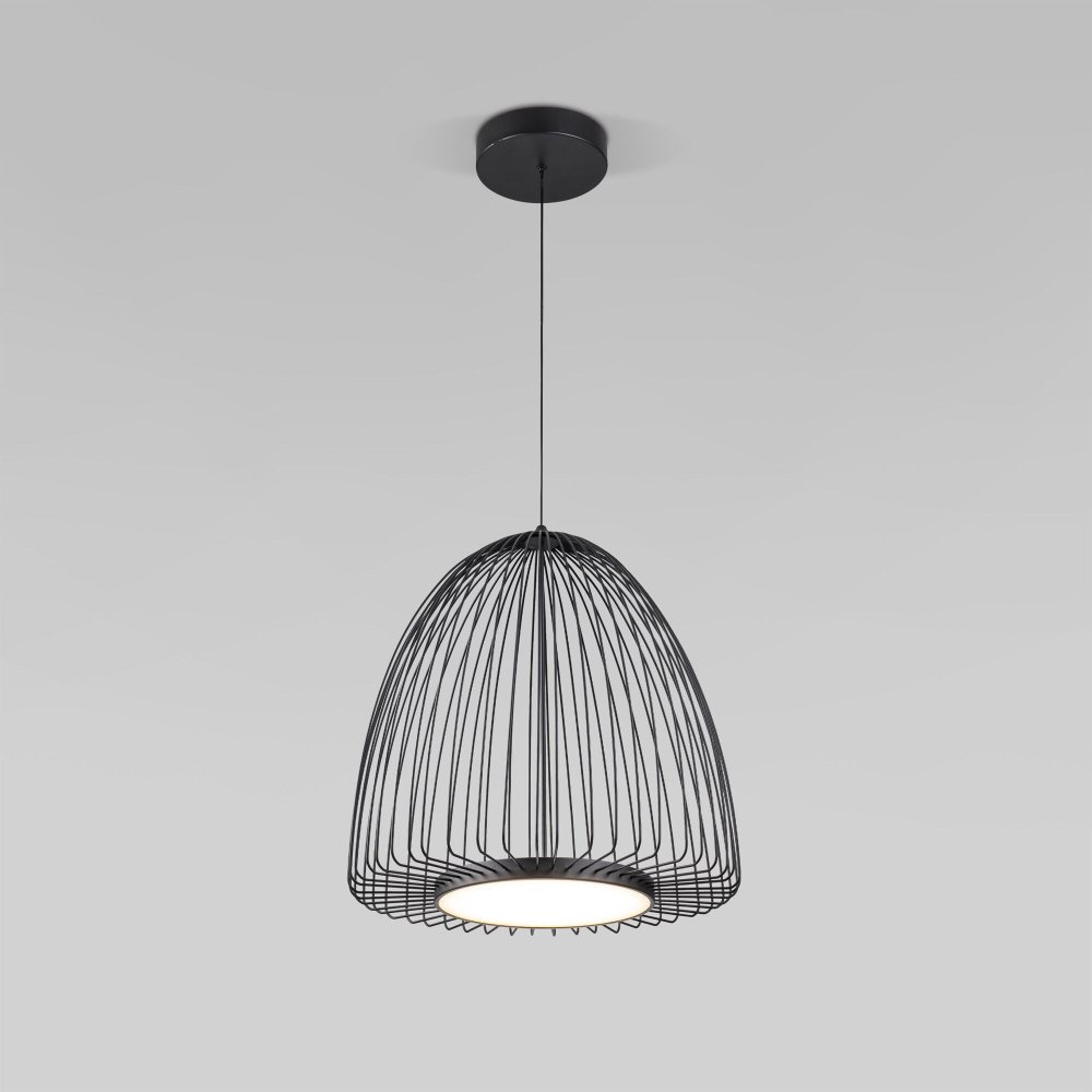 Подвесной светильник с клетка «Comodita» 40010/1 LED черный