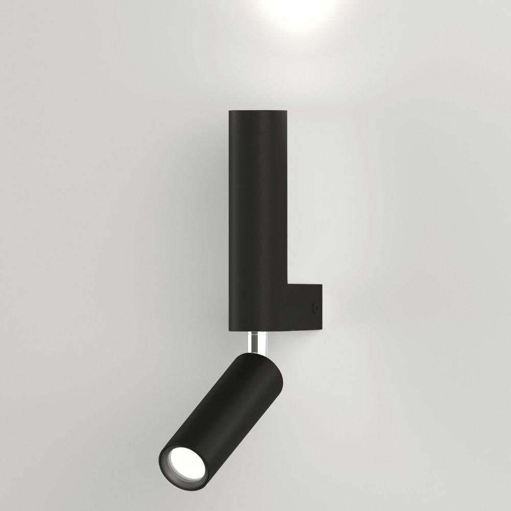 Поворотный настенный светильник подсветка 6Вт 4200К «Pitch» 40020/1 LED черный