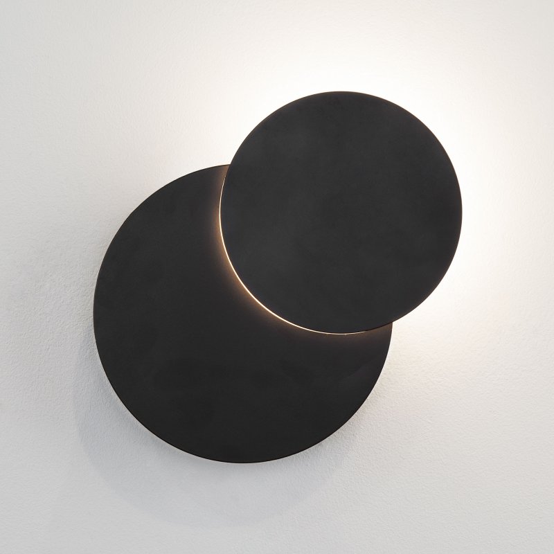 Настенный светильник для подсветки «Figure» 40135/1 черный 6W