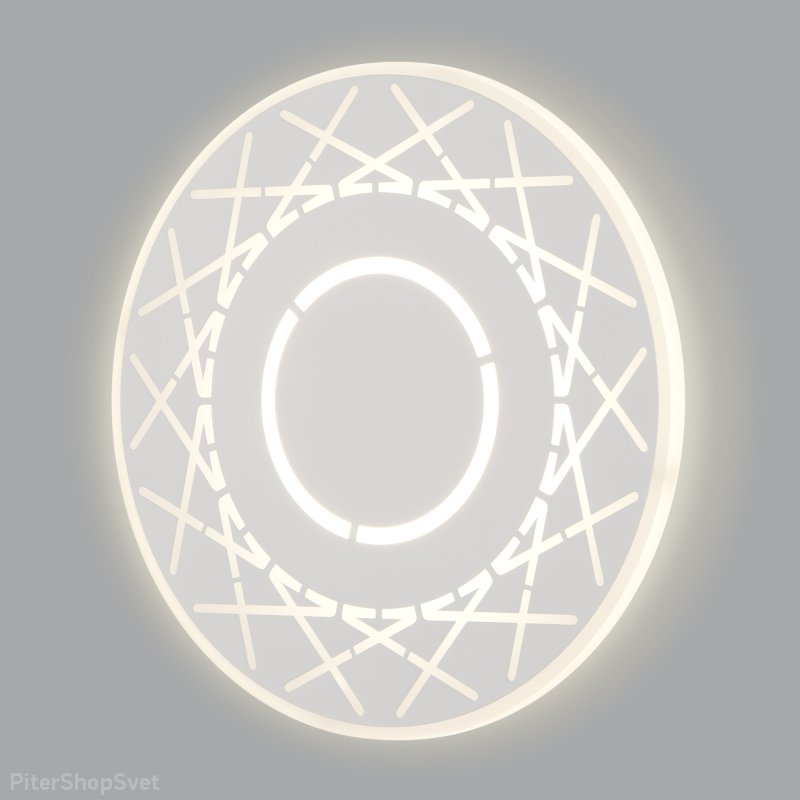 Круглый настенный светильник «Ilios» 40148/1 LED белый