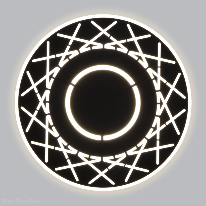 Настенный светодиодный светильник подсветка «Ilios» 40148/1 LED черный
