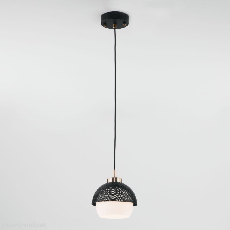 Подвесной светильник «Nocciola» 50106/1 античная бронза/черный