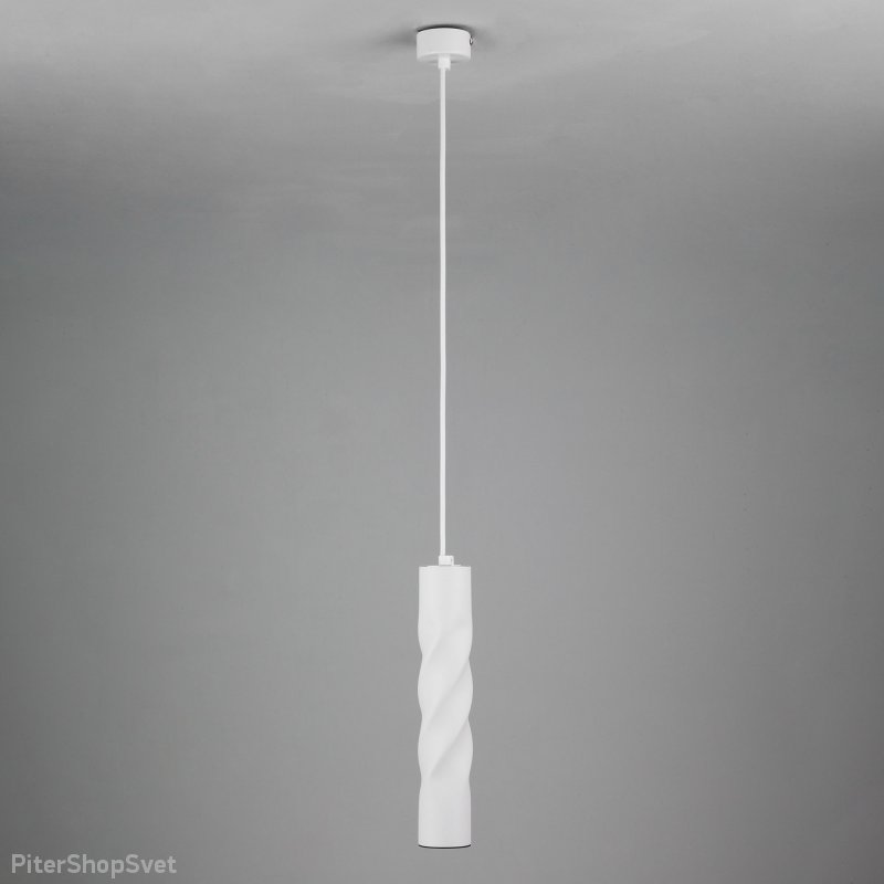 Светодиодный подвесной светильник «Scroll» 50136/1 LED белый 5W