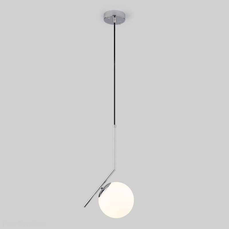 Подвесной светильник шар «Frost» 50152/1 хром