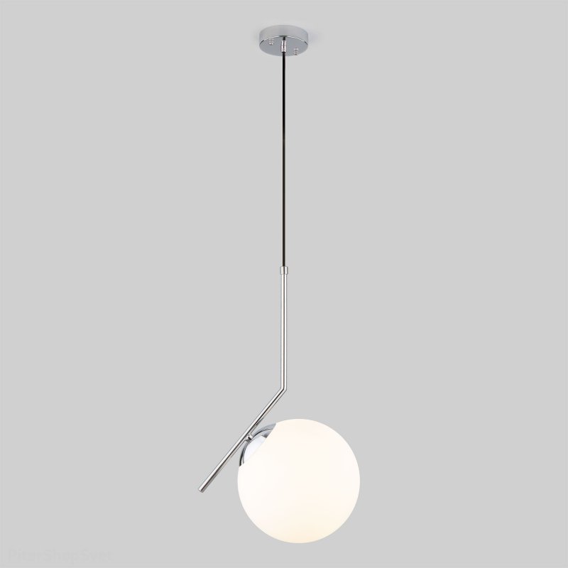 Подвесной светильник шар 25см «Frost» 50153/1 хром