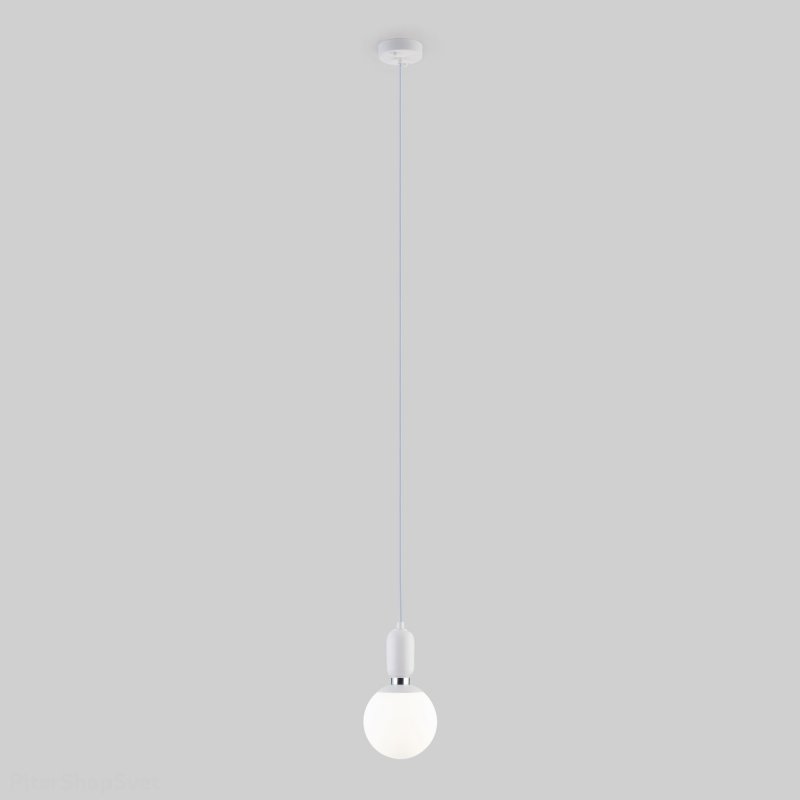Подвесной светильник шар «Bubble Long» 50158/1 белый