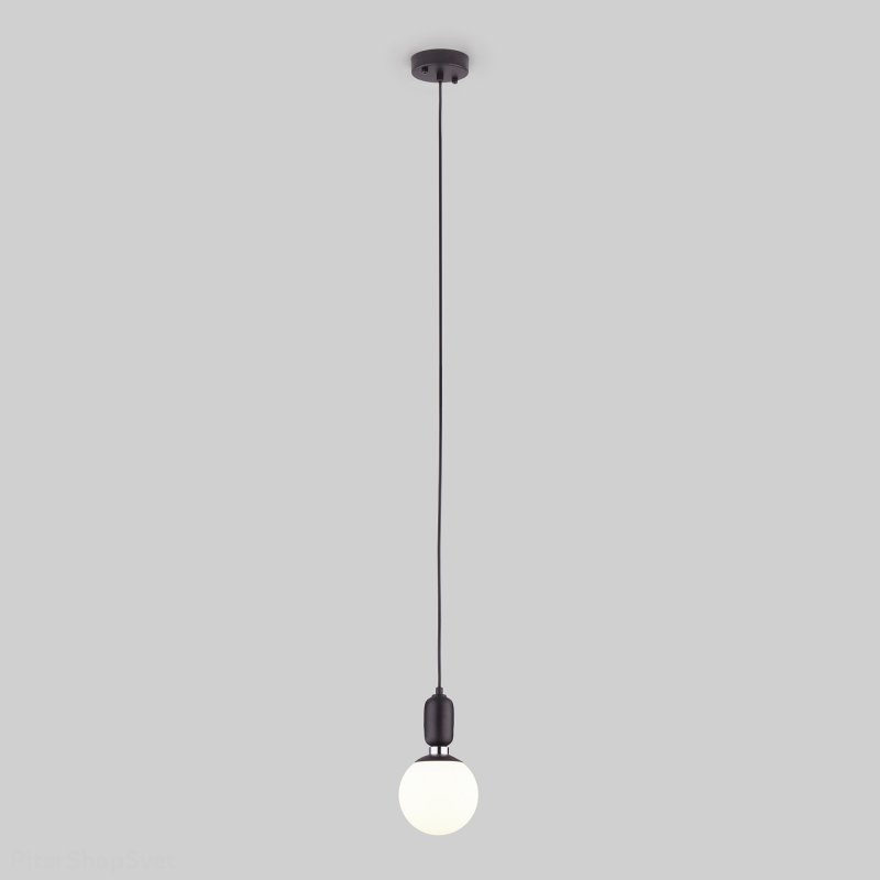 Подвесной светильник шар «Bubble Long» 50158/1 черный