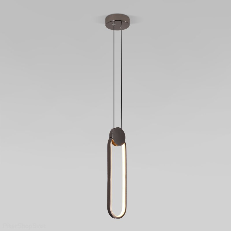 Подвесной светильник 13Вт 4200К чёрный жемчуг «Style» 50218/1 LED черный жемчуг