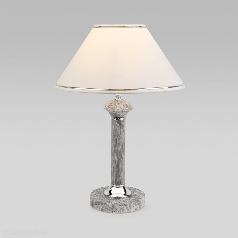 Настольная лампа с основанием под мрамор «Lorenzo» 60019/1 мрамор