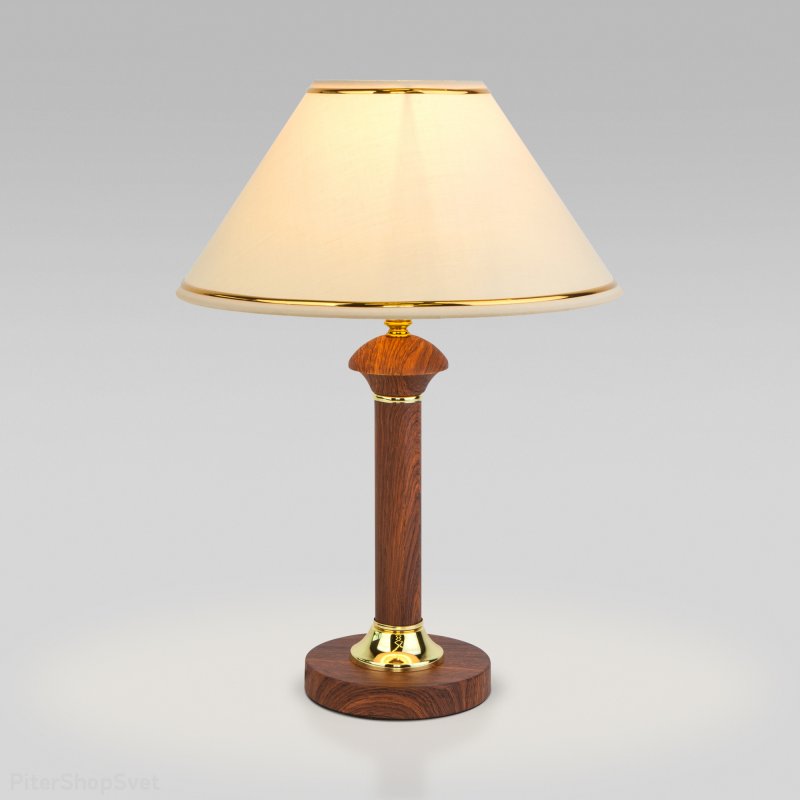 Настольная лампа «Lorenzo» 60019/1 орех