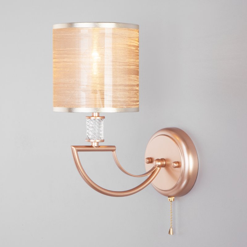 60099/1 перламутровое золото «Licata» Настенное бра с сонеткой купить в ...