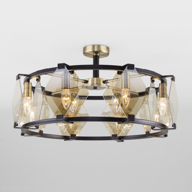 Потолочная люстра «Aragon» 60116/8 черный