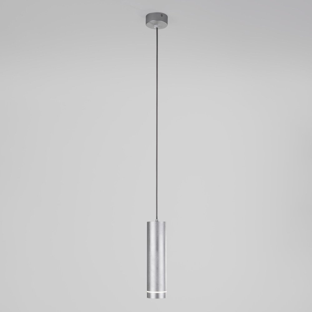 Светодиодный подвесной светильник «Topper» DLR023 12W 4200K хром матовый 12W