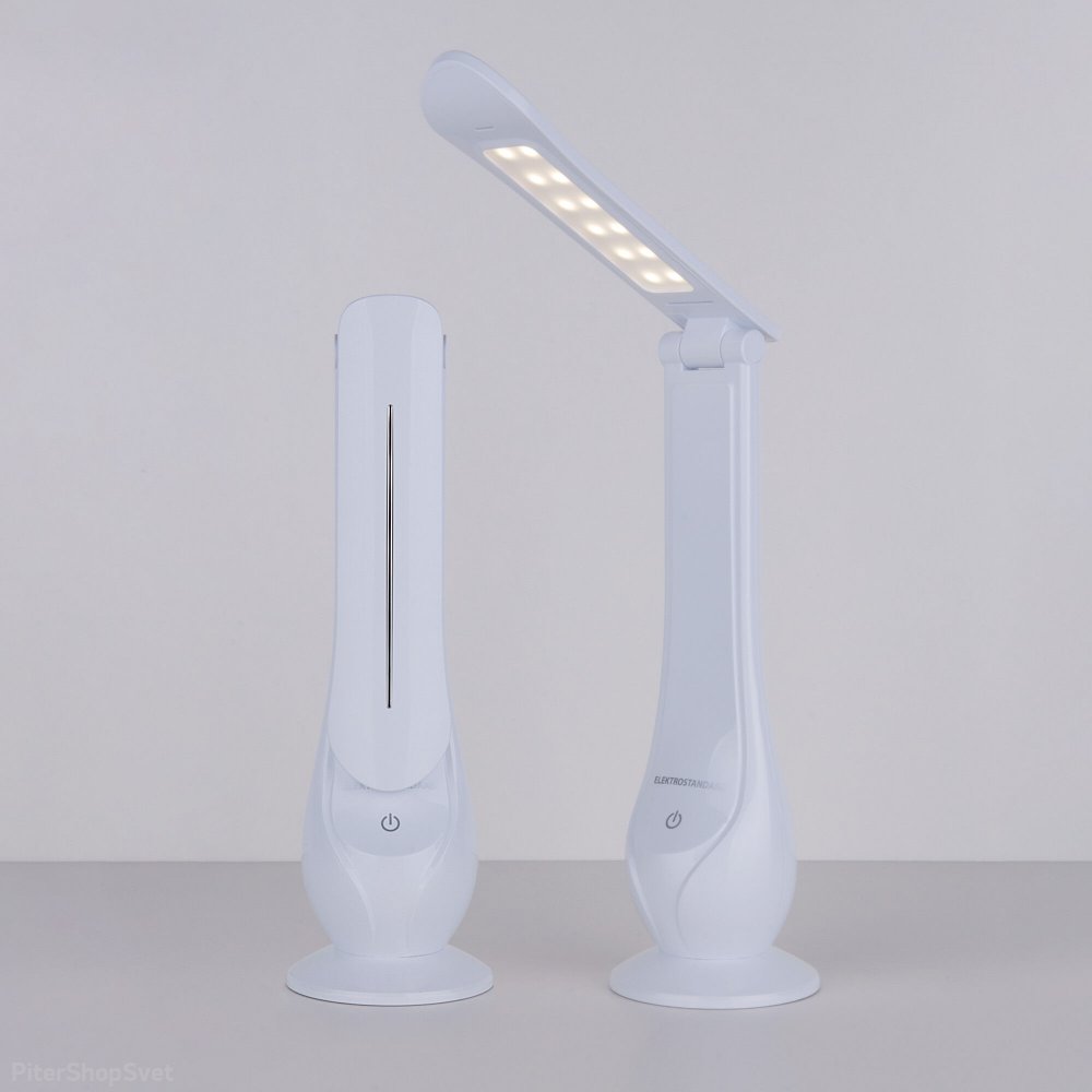Белая настольная лампа с аккумулятором 4Вт 4200К Orbit белый
