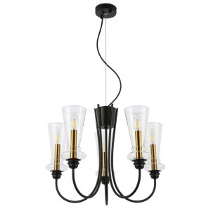 Подвесная люстра пятирожковая «Rammo»