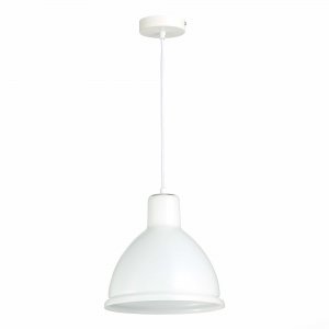 Белый подвесной светильник «Bacchi»